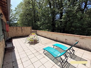 Terrace/patio - 1-bedroom gite with queen-size bed (Mazamet)