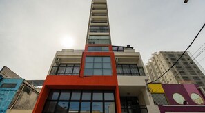 Voorkant van accommodatie
