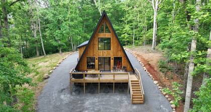 Escape, Unplug, Reconnect at Three Arrows A-Frame Retreat in Etowah, TN