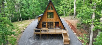 Escape, Unplug, Reconnect at Three Arrows A-Frame Retreat in Etowah, TN