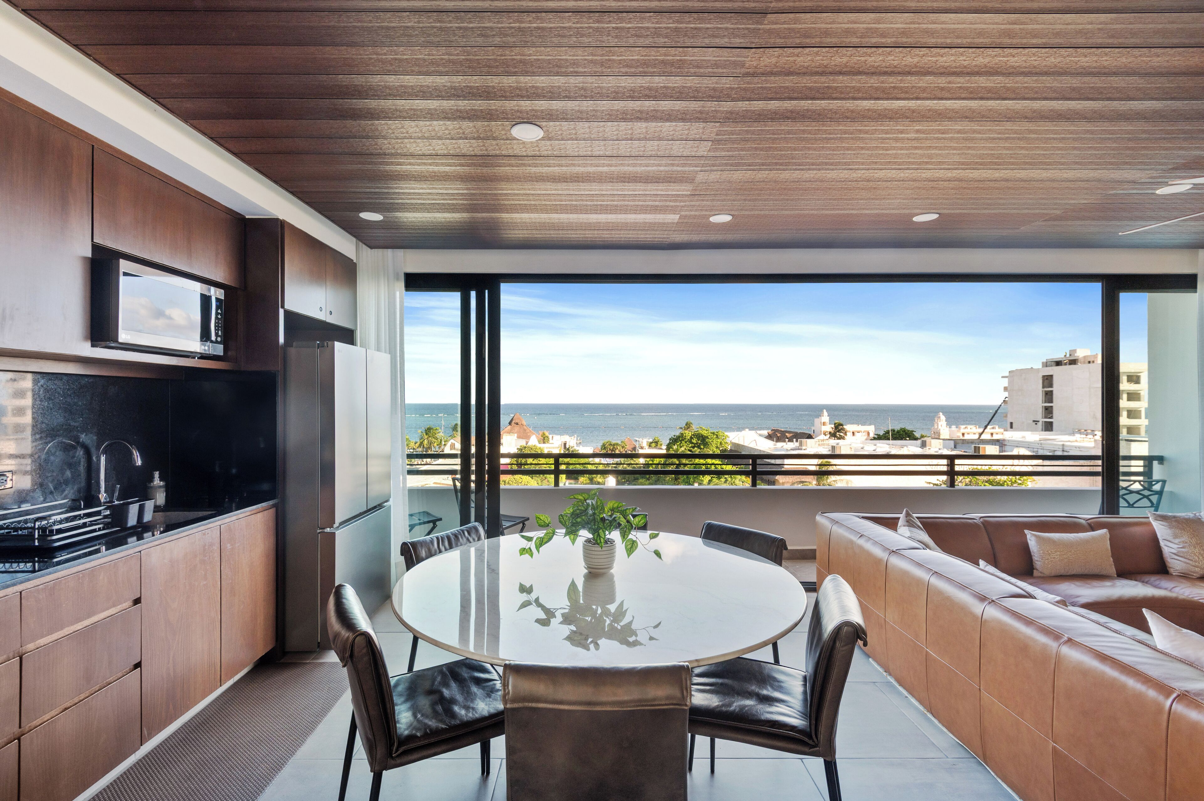 Luxury Apartment, 3 Bedrooms, Sea View, Tower | Private kitchen | Espresso maker