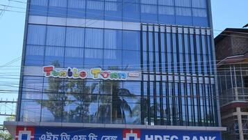 Fachada de la propiedad