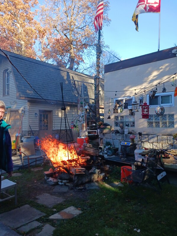 Enceinte de l’hébergement