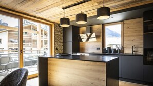 Unclassified image, 2 of 40, button - Wifi, swimming pool, sauna, hammam, balcony, parking, tv, ski locker, 173m², Megève (Megève)
