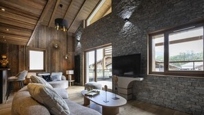 Unclassified image, 3 of 40, button - Wifi, swimming pool, sauna, hammam, balcony, parking, tv, ski locker, 173m², Megève (Megève)