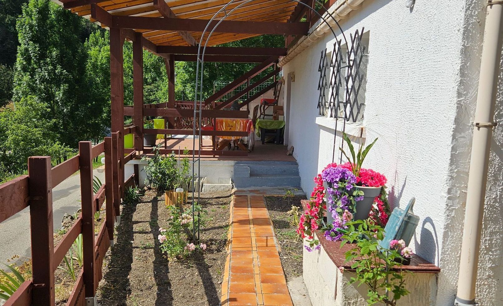 Enceinte de l’hébergement