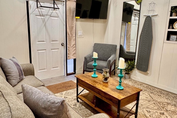 Télévision, cheminée