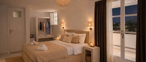 Chambre quadruple supérieure | Draps italiens de Frette, literie de qualité