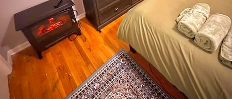 1 間睡房、熨斗/熨衫板、免費 Wi-Fi、床單