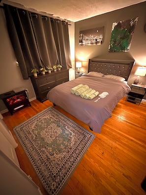 1 chambre, fer et planche à repasser, Wi-Fi gratuit, draps fournis