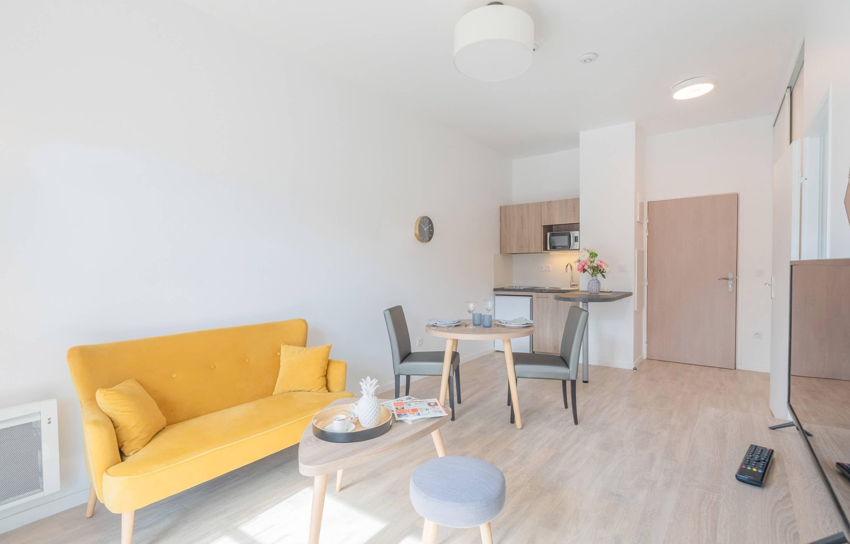 Appartement 2 chambres | Lits bébé (gratuits), Wi-Fi gratuit, draps fournis