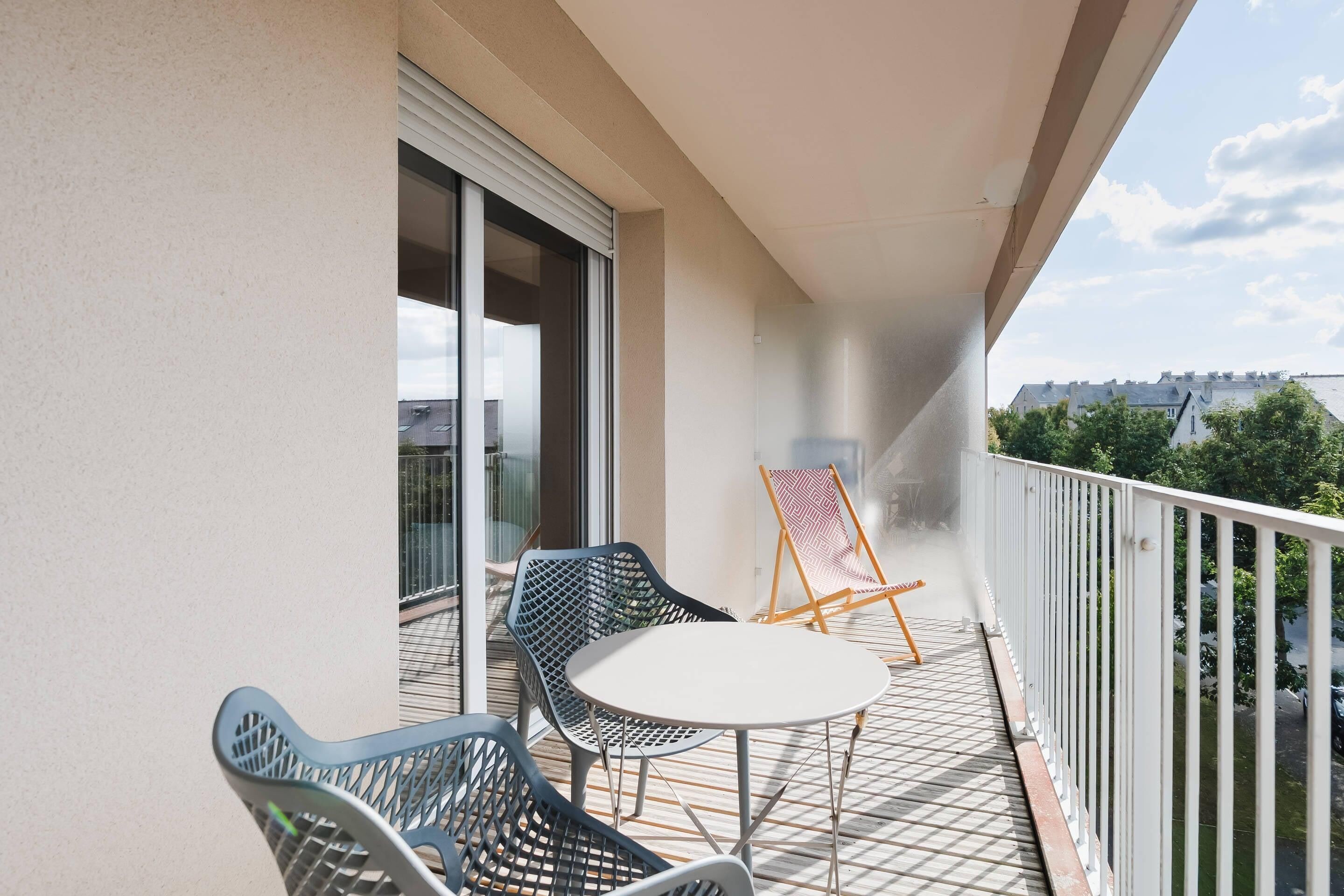 Appartement 2 chambres | Wifi gratis y ropa de cama 