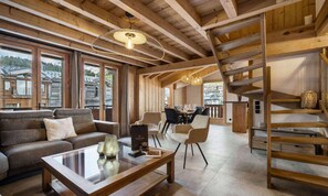 Living area - Horlana Apartment (Courchevel)