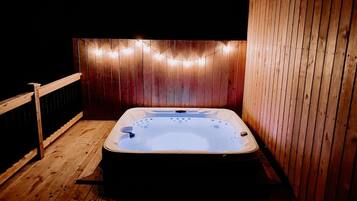 Idromassaggio all'aperto