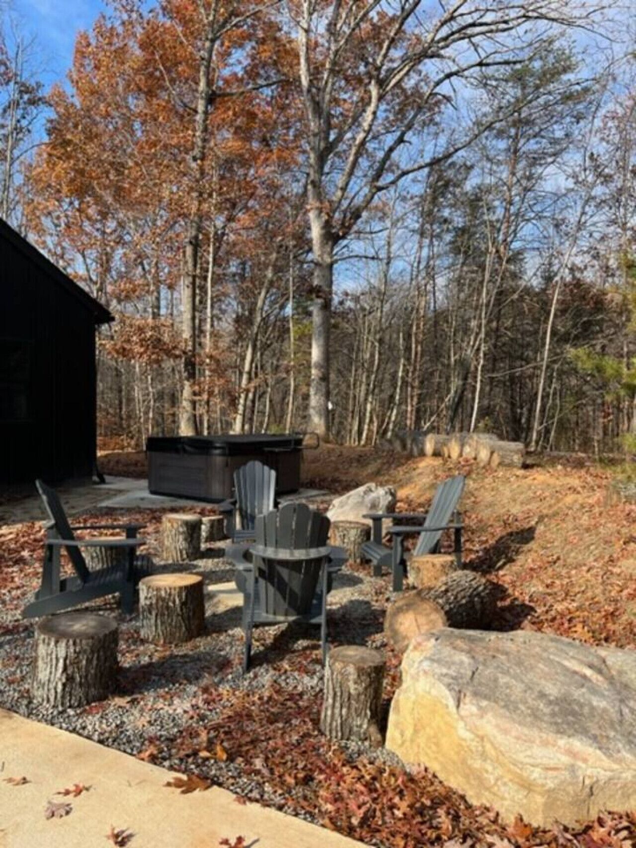 Tina de hidromasaje al aire libre