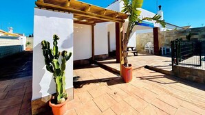 Exterior - Chalet con piscina privada familias (Conil de la Frontera)