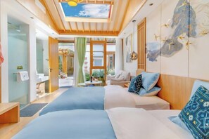 Room - Anju·Rizhao Jinshan Designers' Panoramic Rooftop Cafe and Snow Mountain View (Lijiang)