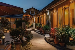 Property grounds - Anju·Rizhao Jinshan Designers' Panoramic Rooftop Cafe and Snow Mountain View (Lijiang)