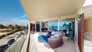 Terrace/patio - Familly beachfront retreat with pool & beachclub (Playa del Carmen)