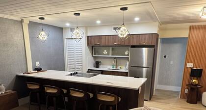 Designer condo-everything new A++ location steps from beach and Atlantic Ave