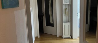 Business bedroom during the trade fair