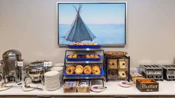 Daily continental breakfast for a fee