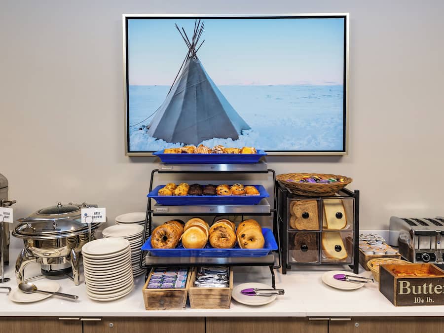 Daily continental breakfast for a fee