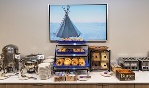 Daily continental breakfast for a fee