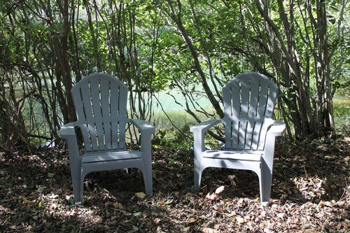 Creekside Cabin - 20 Peaceful Acres with Pond View