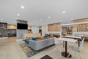 Sala de estar en el lobby