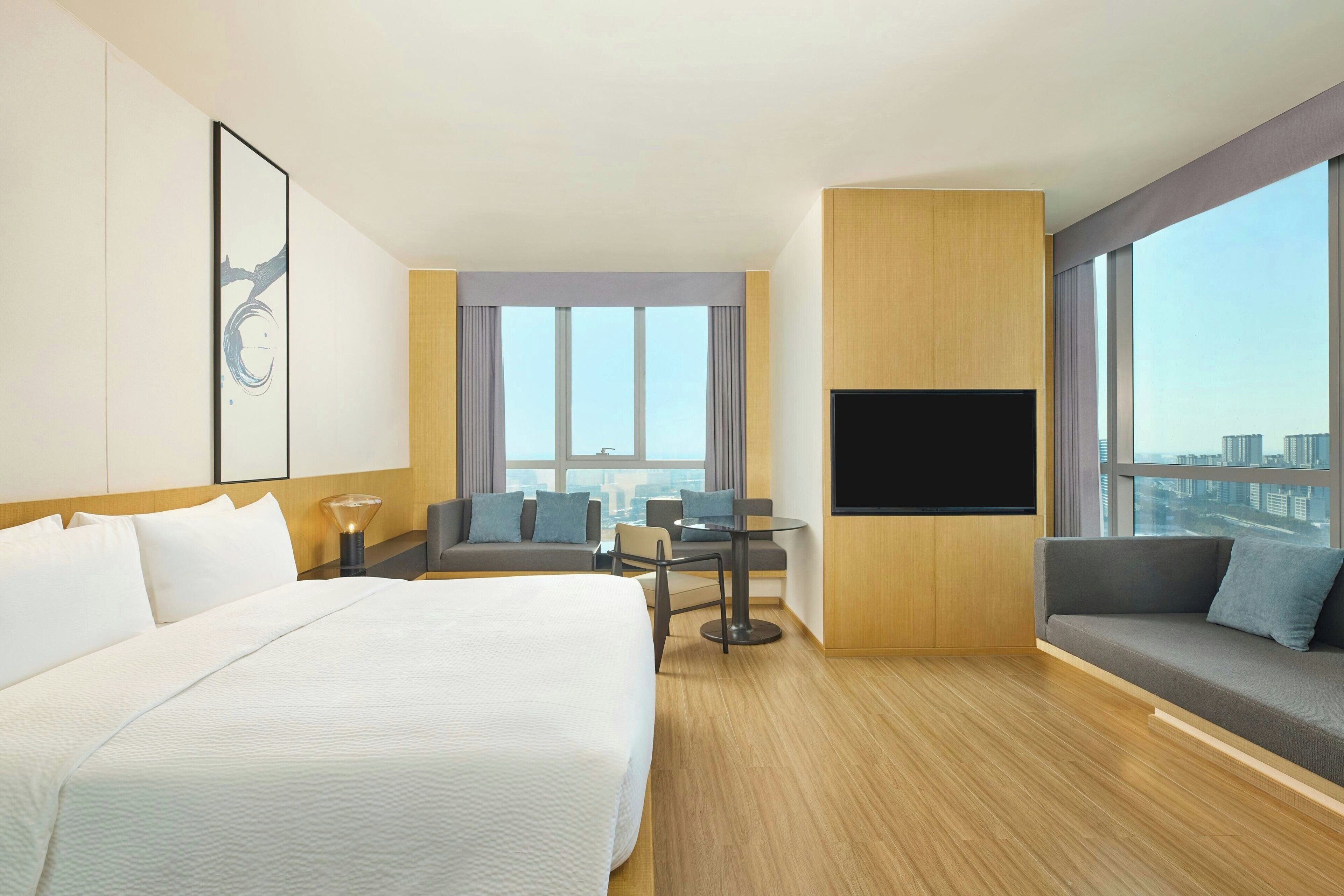 Ropa de cama de alta calidad, cubrecamas y cortinas blackout 