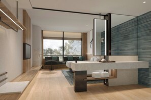 标准房, 2 张双人床, 城市景观