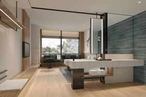 Standaard kamer, 2 tweepersoonsbedden, uitzicht op de stad | Gratis wifi