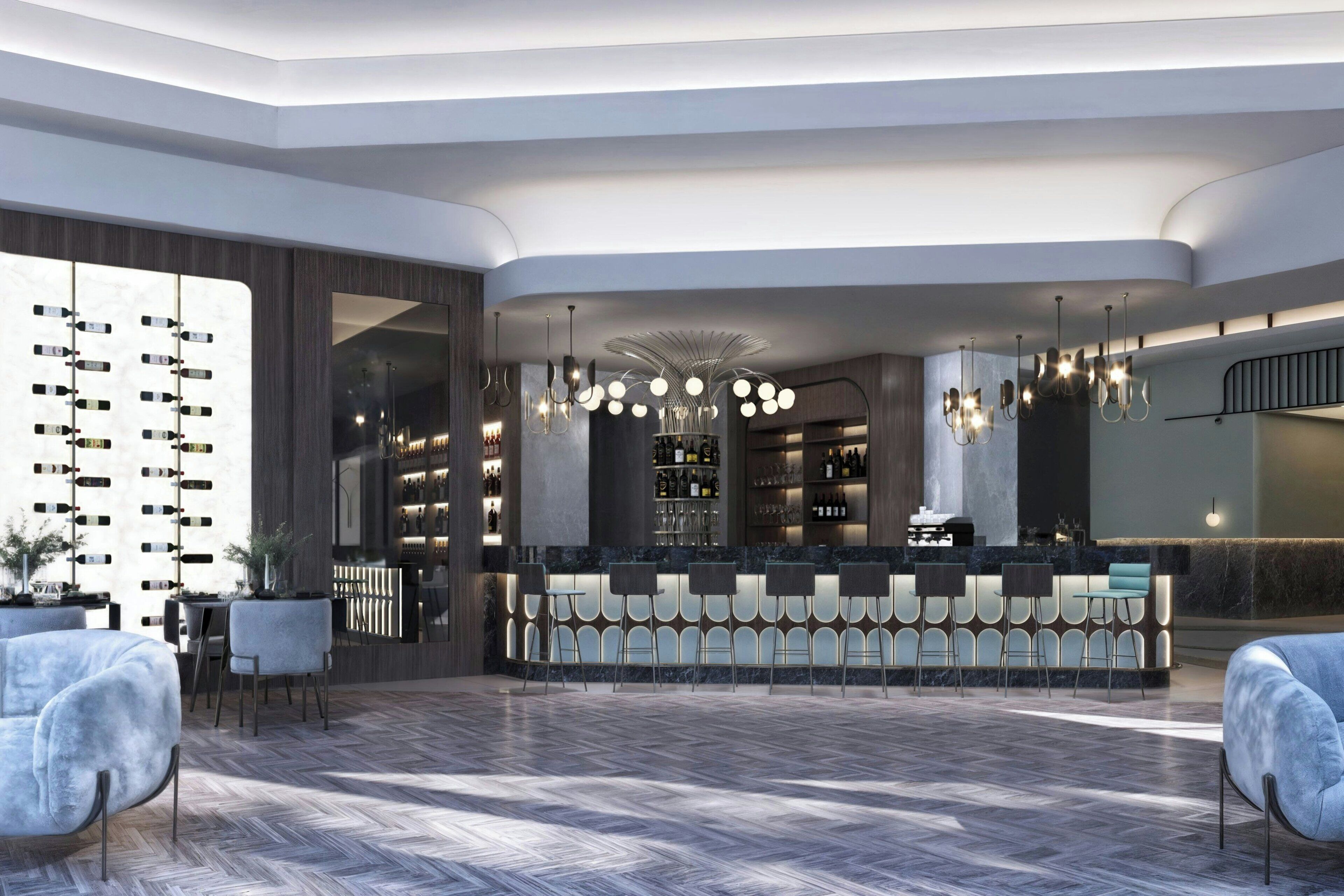 Lobby lounge