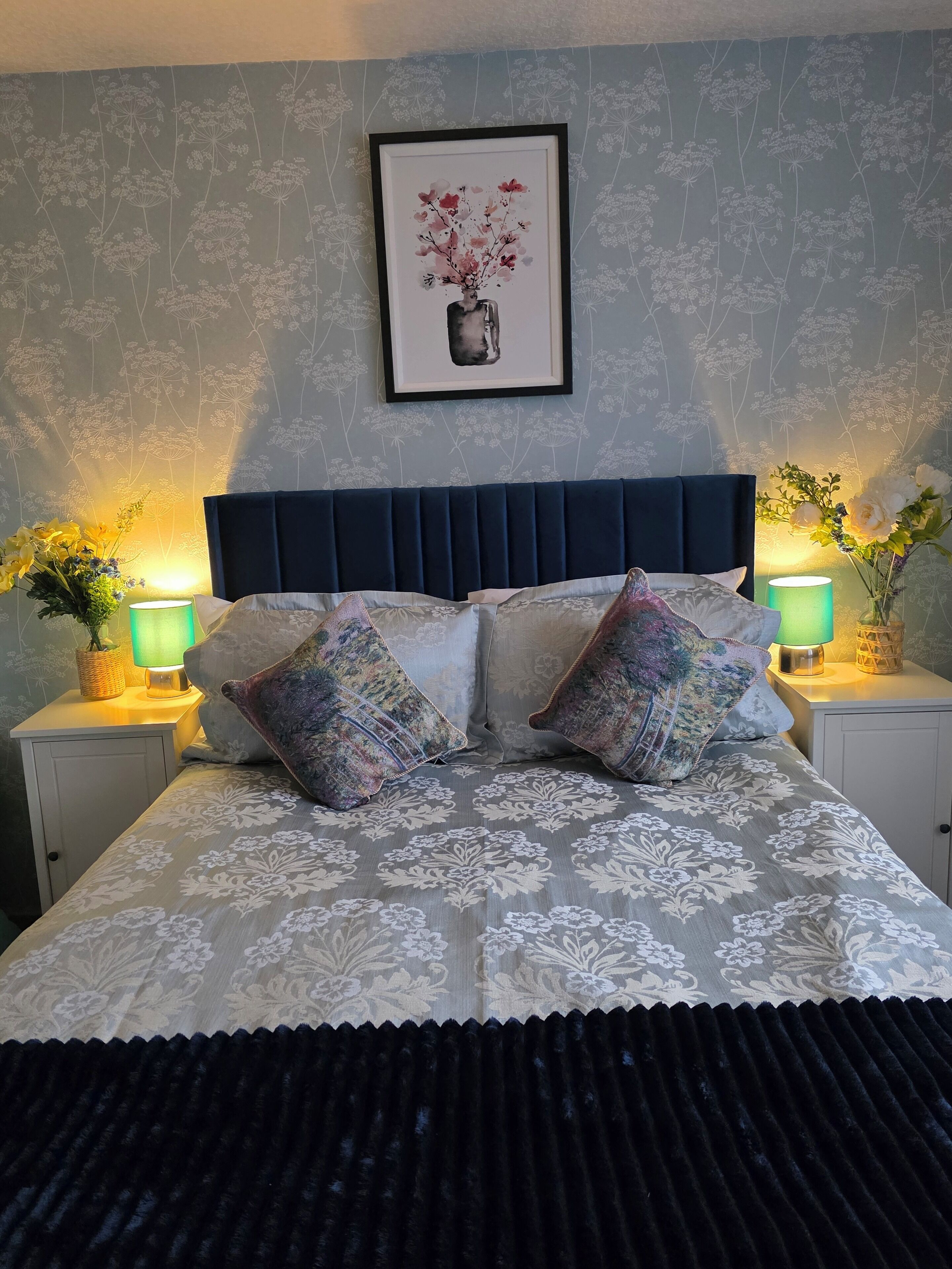 2 多间卧室、熨斗/熨衣板、WiFi、床单