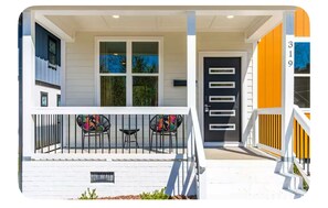 Exterior detail - Brand New 3Bed3Bath•Downtown•Spacious•Patio•Modern (Raleigh)