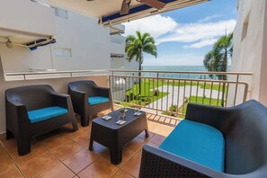 Apartment, Multiple Beds, Balcony, Ocean View (Isla) | Terrace/patio - Isla The Sunset Abode in Ocean Club, Rincón (Rincon)