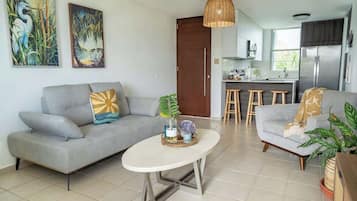 Condo, Multiple Beds, Terrace, Ocean View (A24821-CEI-MARB) | Living area