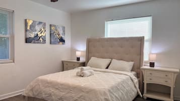 3 多间卧室、WiFi、床单