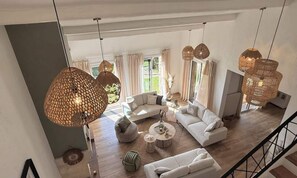 Living area - Houses & Villas for 8 People (Cabris)