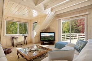 Televisión, chimenea y tenis de mesa 
