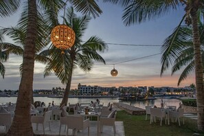 Udendørs spisemuligheder