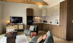 Living area - 766 - Modern House With Private Pool (Erquy)