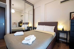 1 Schlafzimmer, Bügeleisen/Bügelbrett, Internetzugang, Bettwäsche