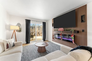Smart TV, fireplace - Cozy 2BR Waterfront Condo ~ Pool, Gym, Resort Access, Sleeps 6 (Branson)