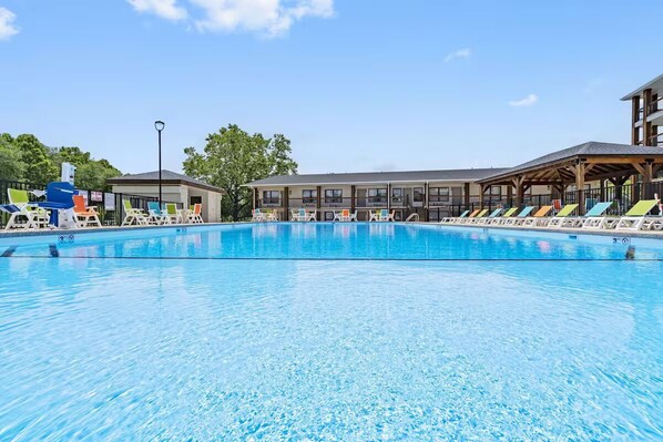 Pool - Cozy 2BR Waterfront Condo ~ Pool, Gym, Resort Access, Sleeps 6 (Branson)