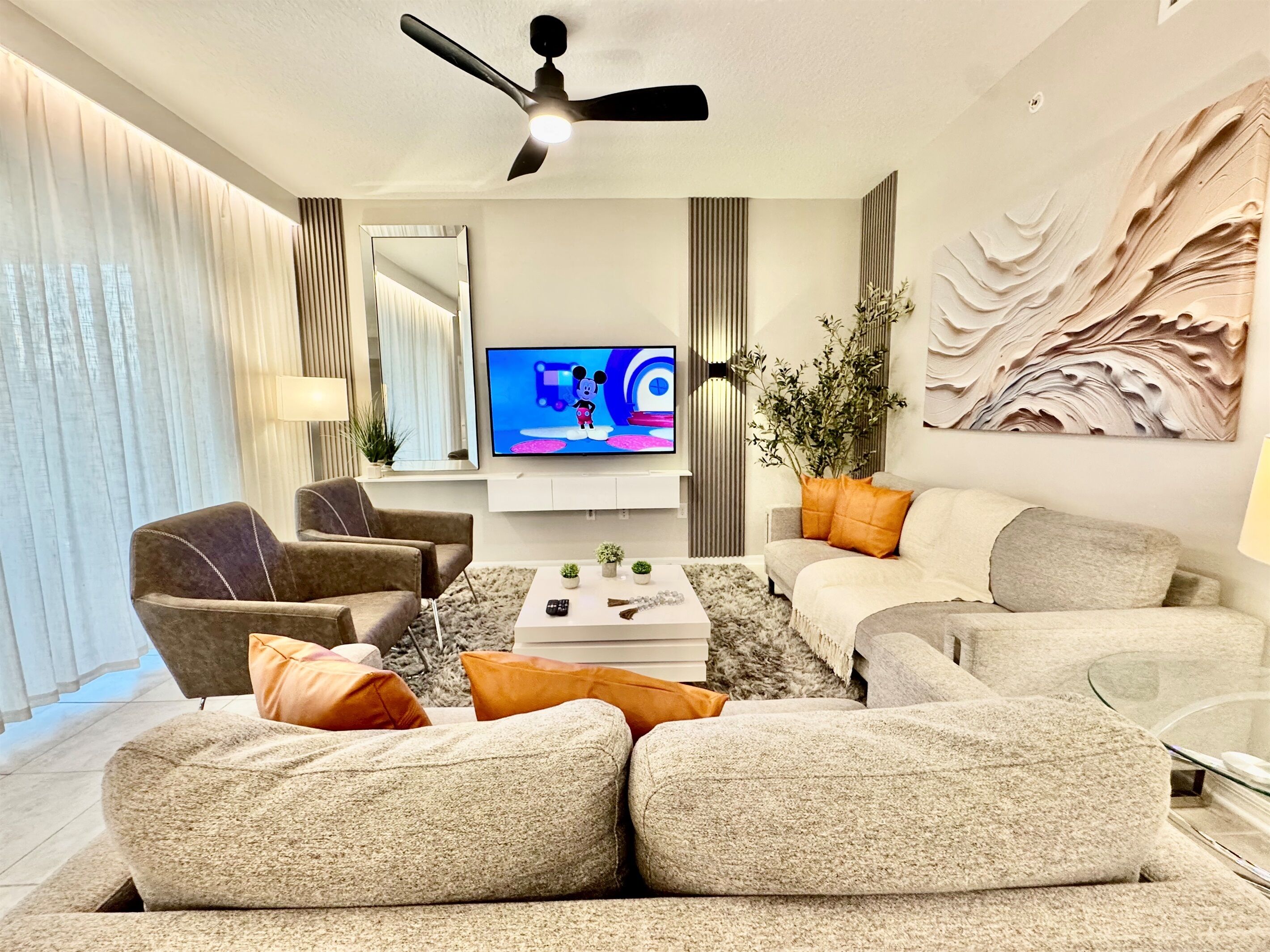 Área de sala de estar