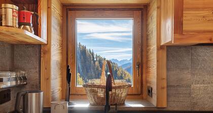 Chalet 'Casa Promindoz' with Mountain View, Private Garden and Relaxation