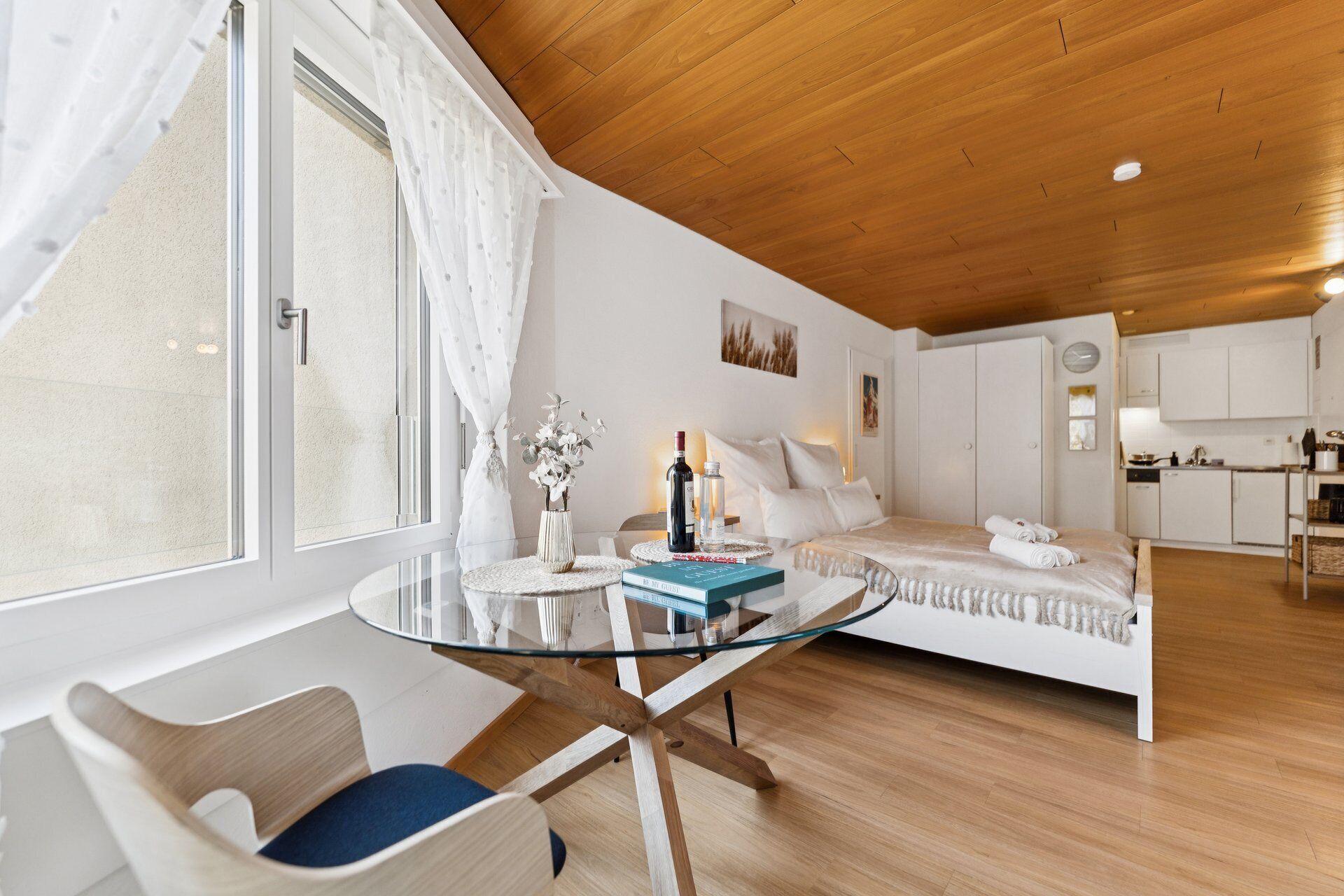 1 bedroom, iron/ironing board, travel crib, free WiFi