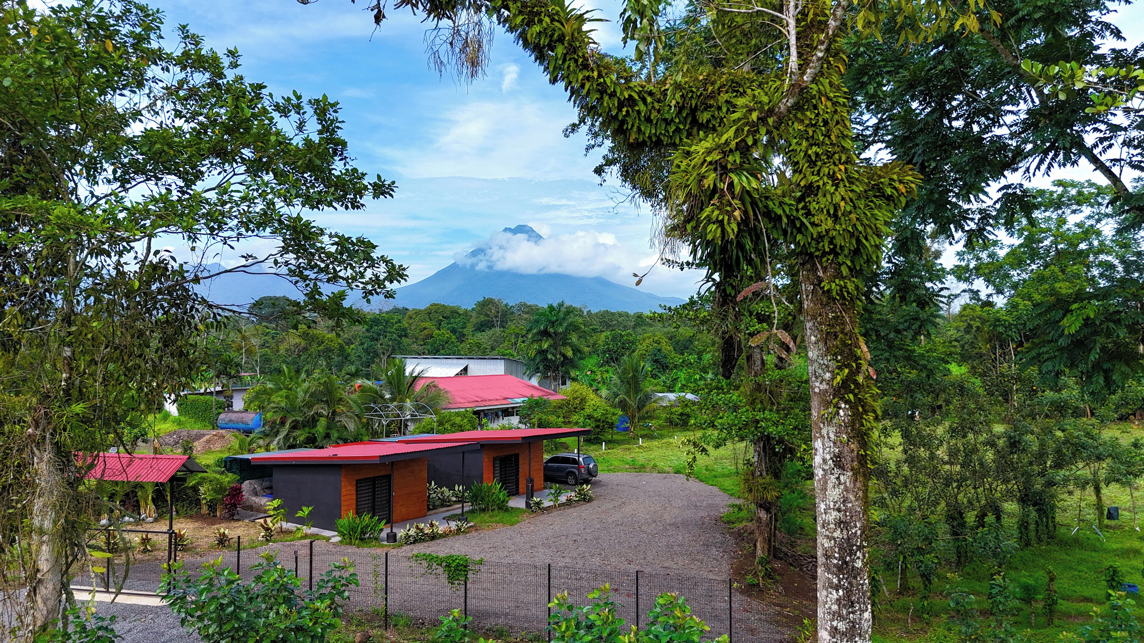 منظر من الجو على ارتفاع عالٍ